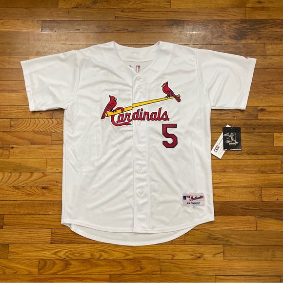 Vintage Y2K MLB St. Louis Cardinals Albert Pujols Stitched Jersey Size 54 NWT - Picture 1 of 6